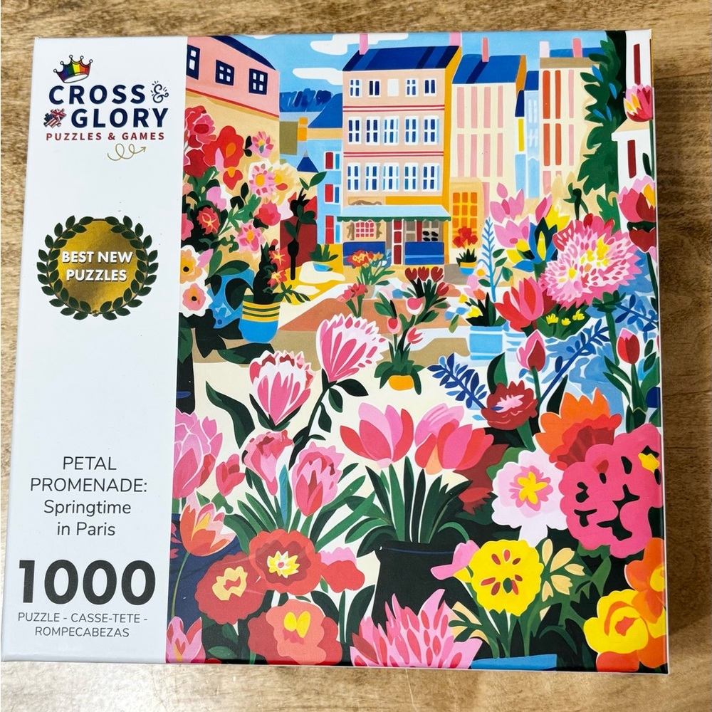 Petal Promenade Puzzle 1000 pieces by Cross & Glory